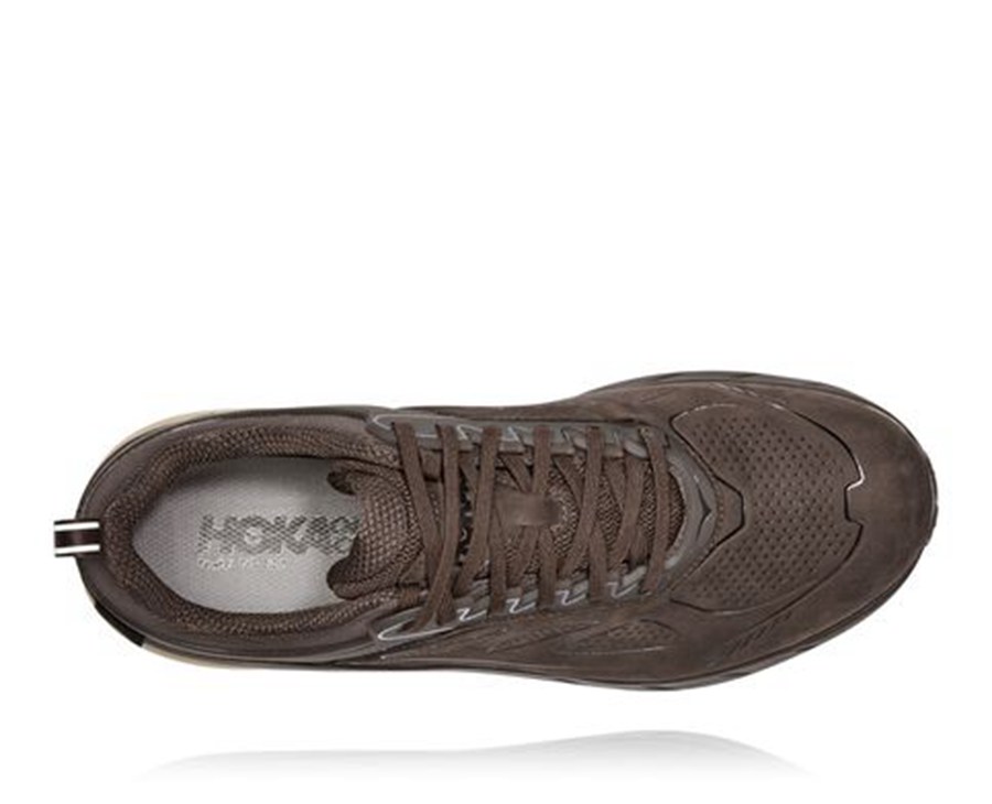 Trail Shoes Mens - Hoka One One Challenger Low GORE-TEX - Brown - CESYAZR-94